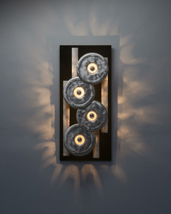Image 1 of Studio EF Viareggio Skulpturale Wandlampe von Otello Ciullini