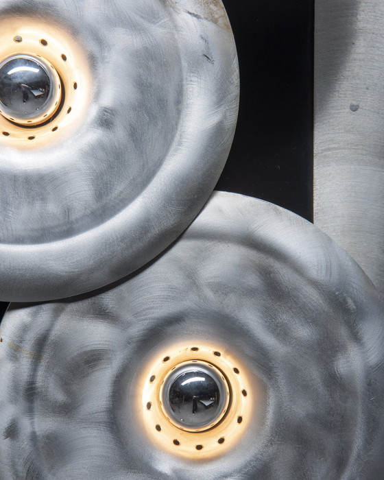 Image 1 of Studio EF Viareggio Skulpturale Wandlampe von Otello Ciullini