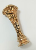 Siegel Stempel Jugendstil Bronze Signiert