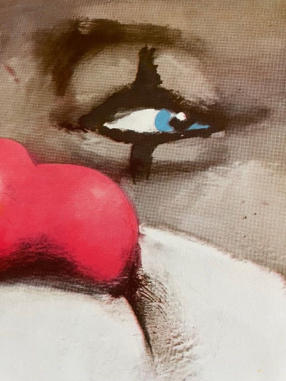 Image 1 of Waldemar Swierzy (1931-2013), "Zirkusclown mit Flansch" , 1970, Plakat Nr. 29, Copyright By Desa Foreign Trade Enterprise, Krieg