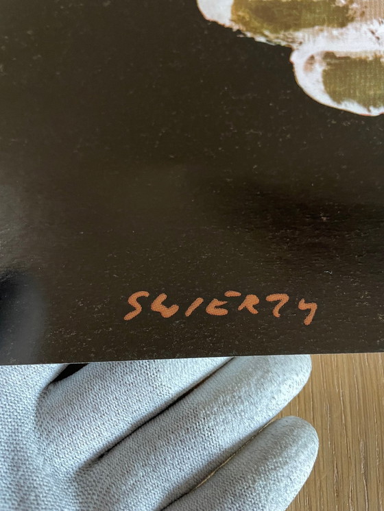 Image 1 of Waldemar Swierzy (1931-2013), "Zirkusclown mit Flansch" , 1970, Plakat Nr. 29, Copyright By Desa Foreign Trade Enterprise, Krieg