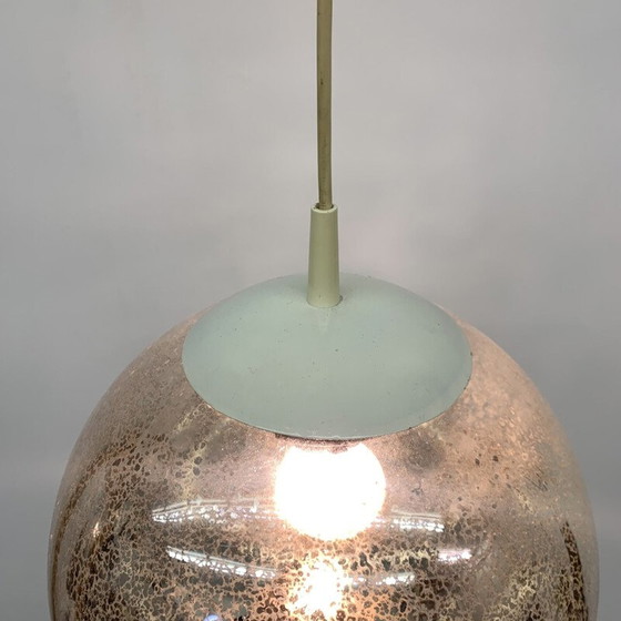 Image 1 of Hängeleuchte aus Glas, 1970er Jahre