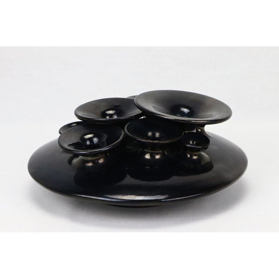 Image 1 of Vintage 9-Hals Keramik mit ausgestelltem Hals von Louis Giraud Vallauris, 1950