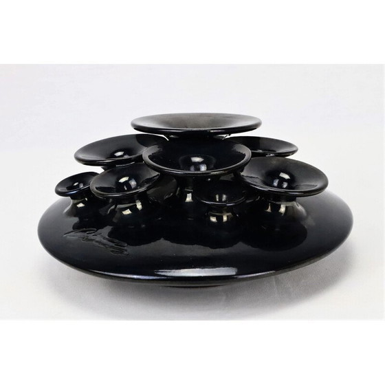 Image 1 of Vintage 9-Hals Keramik mit ausgestelltem Hals von Louis Giraud Vallauris, 1950