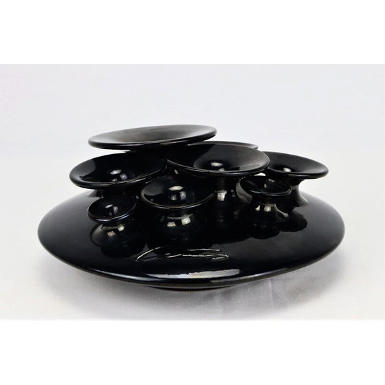 Image 1 of Vintage 9-Hals Keramik mit ausgestelltem Hals von Louis Giraud Vallauris, 1950