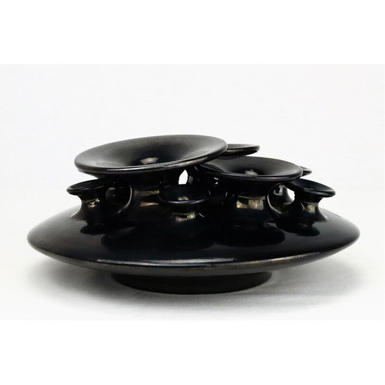 Image 1 of Vintage 9-Hals Keramik mit ausgestelltem Hals von Louis Giraud Vallauris, 1950