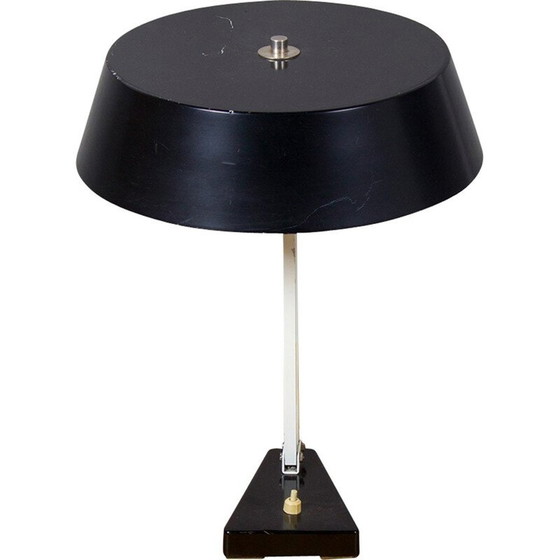 Image 1 of Vintage Schreibtischlampe von H. Busquet für Hala - 1950s