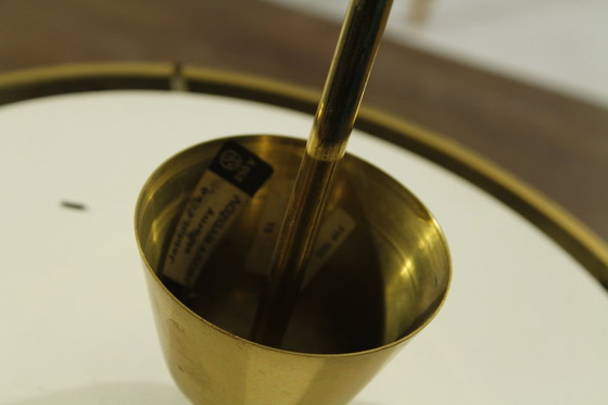 Image 1 of Anhänger aus Kristallglas und Messing von Jablonecké Sklárny