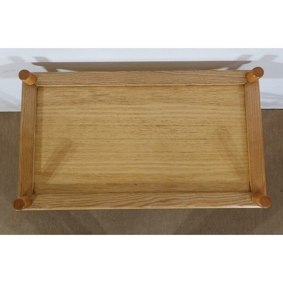 Image 1 of Vintage-Serviertisch mit drei Tabletts auf Rädern, 1960er-1970er Jahre