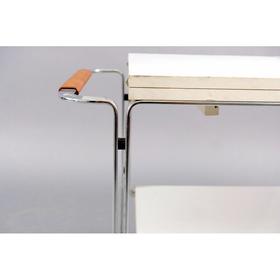 Image 1 of Servierwagen aus Eisen und Holz von Horst Brüning für Kill international, 1969