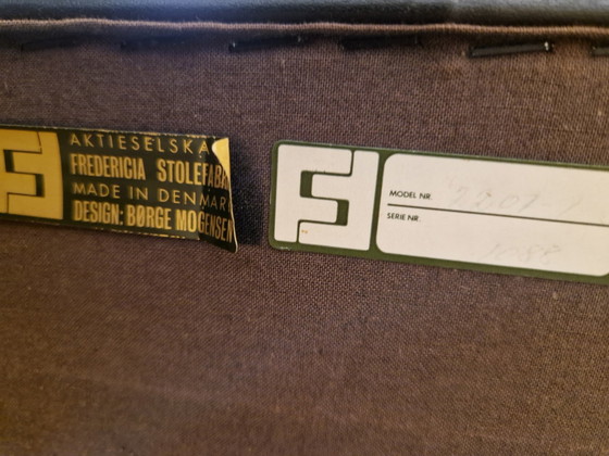 Image 1 of Fredericia Borge Mogensen Ohrensessel und Frauensessel