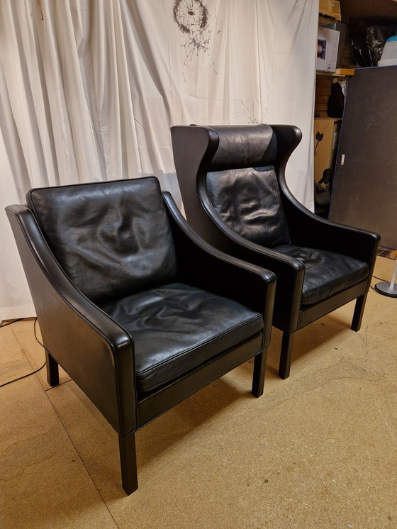 Image 1 of Fredericia Borge Mogensen Ohrensessel und Frauensessel