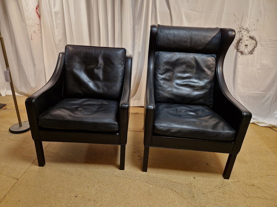 Image 1 of Fredericia Borge Mogensen Ohrensessel und Frauensessel