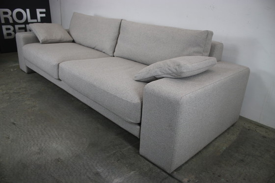 Image 1 of Rolf Benz Ego Couch Viersitzer Stoff Grau Designer Sofa Neubezug