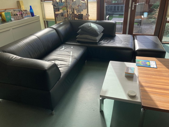 Image 1 of Leolux Faya Lobi Ecksofa + Hocker