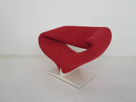 Image 1 of Design Lounge Chair Modell "Ribbon" von Pierre Paulin für Artifort, Niederlande 1966