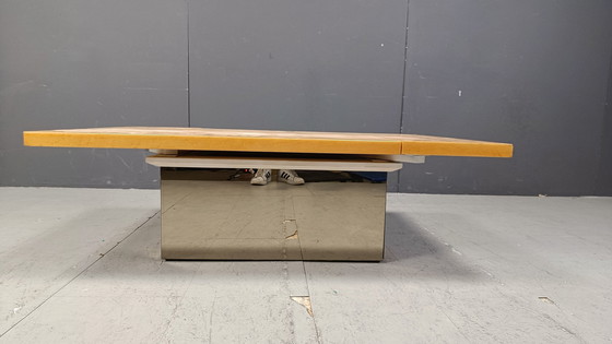 Image 1 of Vintage Couchtisch aus Eschenholz von Paul Michel, 1970er Jahre