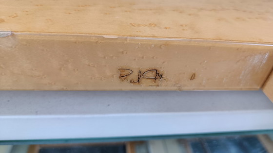 Image 1 of Vintage Couchtisch aus Eschenholz von Paul Michel, 1970er Jahre