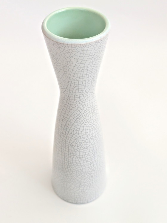 Image 1 of Keramikvase | Craquele-Glasur Marzi & Remi | Deutschland, 1960'S