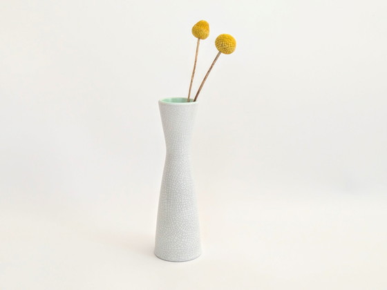 Image 1 of Keramikvase | Craquele-Glasur Marzi & Remi | Deutschland, 1960'S