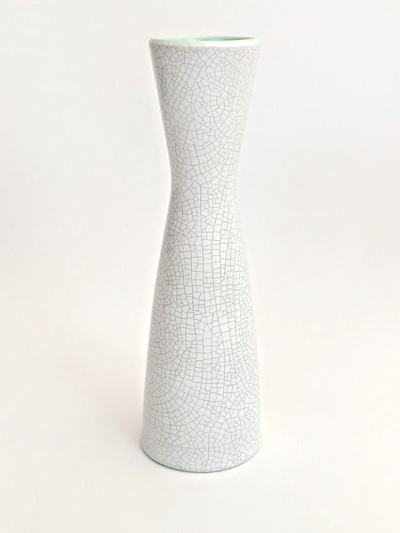 Image 1 of Keramikvase | Craquele-Glasur Marzi & Remi | Deutschland, 1960'S