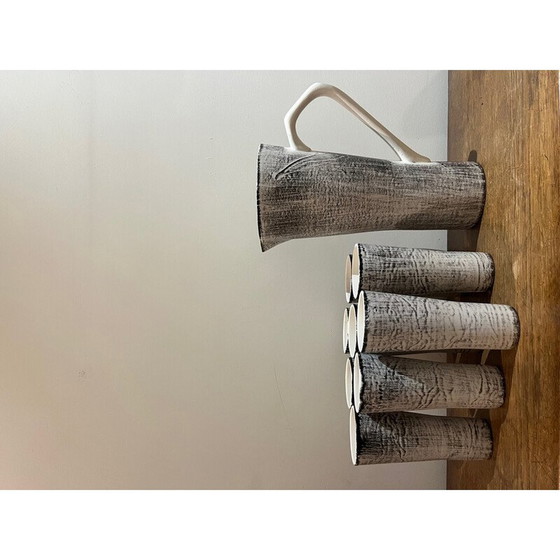 Image 1 of Orangeade-Set aus Keramik, 1950