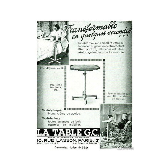 Image 1 of Paar vintage Beistelltische aus Holz