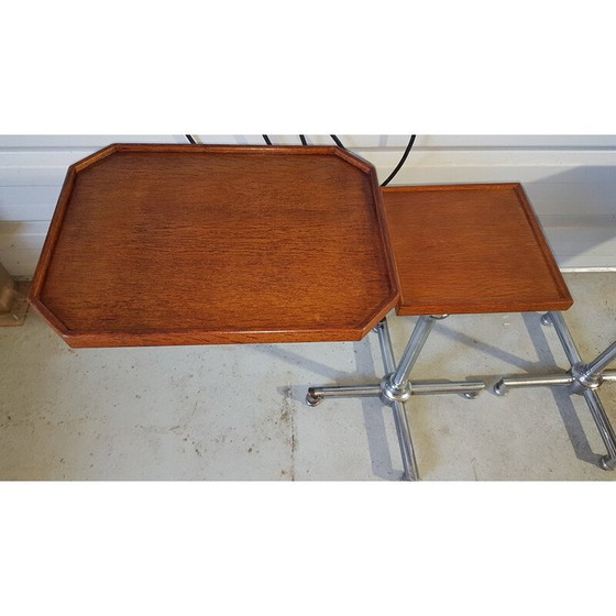 Image 1 of Paar vintage Beistelltische aus Holz