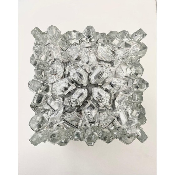 Image 1 of Mid Century Deckenleuchte aus Glas und Bakelit von Helena Tynell