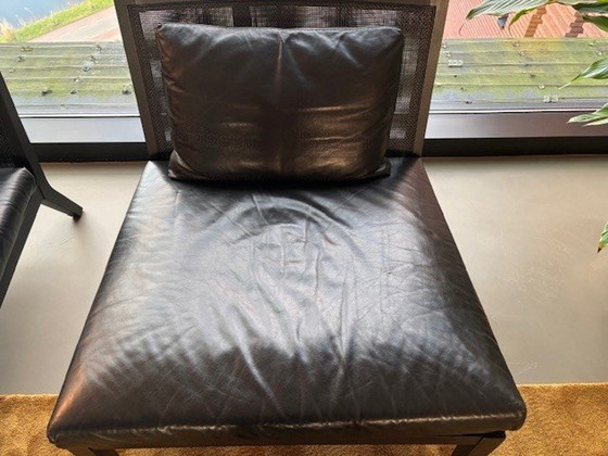 Image 1 of 2 X Frigerio Giulia groß in schwarzem Lackleder