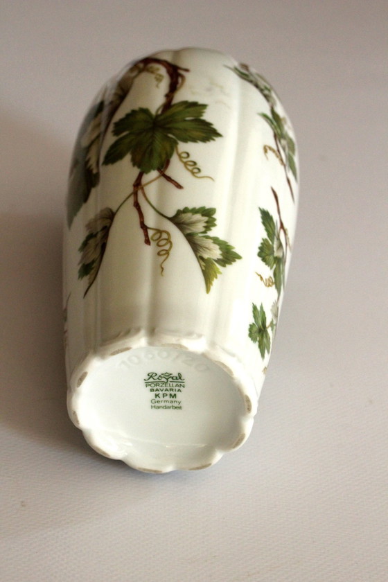 Image 1 of Royal Bavaria Kpm Porzellanvase - Handarbeit - Gemarkt 1060/20 - Vintage