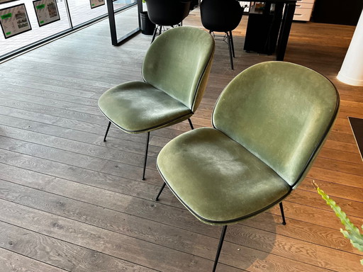 2X Gubi Beetle Lounge Chair