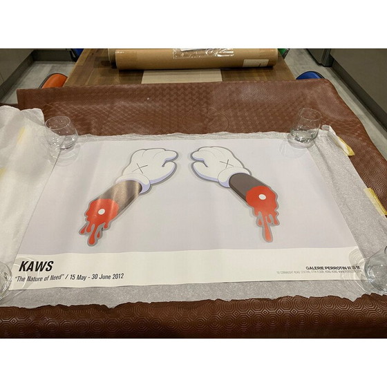 Image 1 of Vintage-Poster von Kaws, 2012