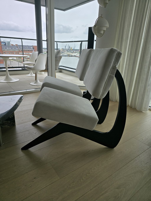 Paar Sessel von Adrian Pearsall für Craft Associates, 1960er Jahre