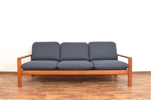 Mid Century Dänisches Teakholz Sofa, 1970S.