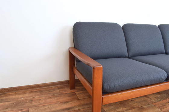 Image 1 of Mid Century Dänisches Teakholz Sofa, 1970S.