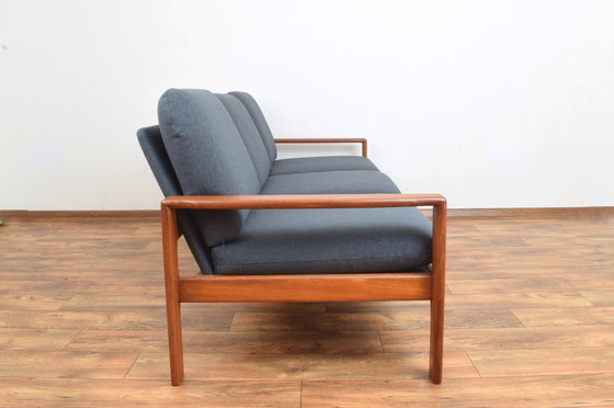 Image 1 of Mid Century Dänisches Teakholz Sofa, 1970S.