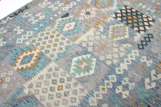 Image 1 of Original Old Style Kelim Afghan 245 X 187 Cm Top Zustand