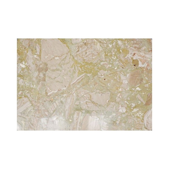 Image 1 of Vintage Beistelltisch aus Mable und Messing, Italien 1960er