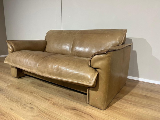 Image 1 of Leolux 760 Bulli - Vintage - 2-Sitzer Sofa - Leder - Design