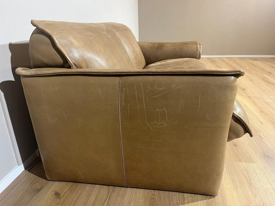 Image 1 of Leolux 760 Bulli - Vintage - 2-Sitzer Sofa - Leder - Design