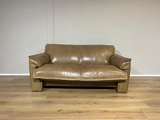 Image 1 of Leolux 760 Bulli - Vintage - 2-Sitzer Sofa - Leder - Design