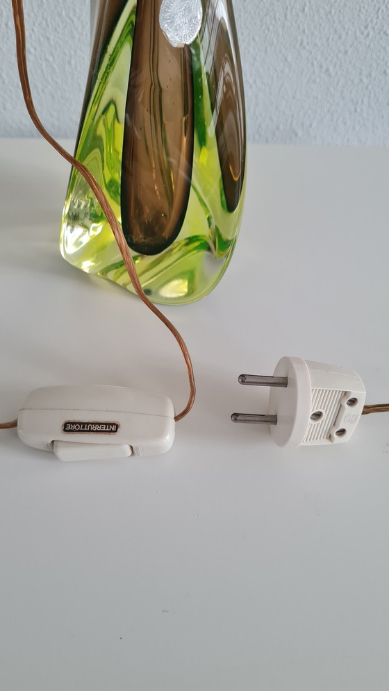 Image 1 of 1X Tafellampe Muranoglas Pietro Toso