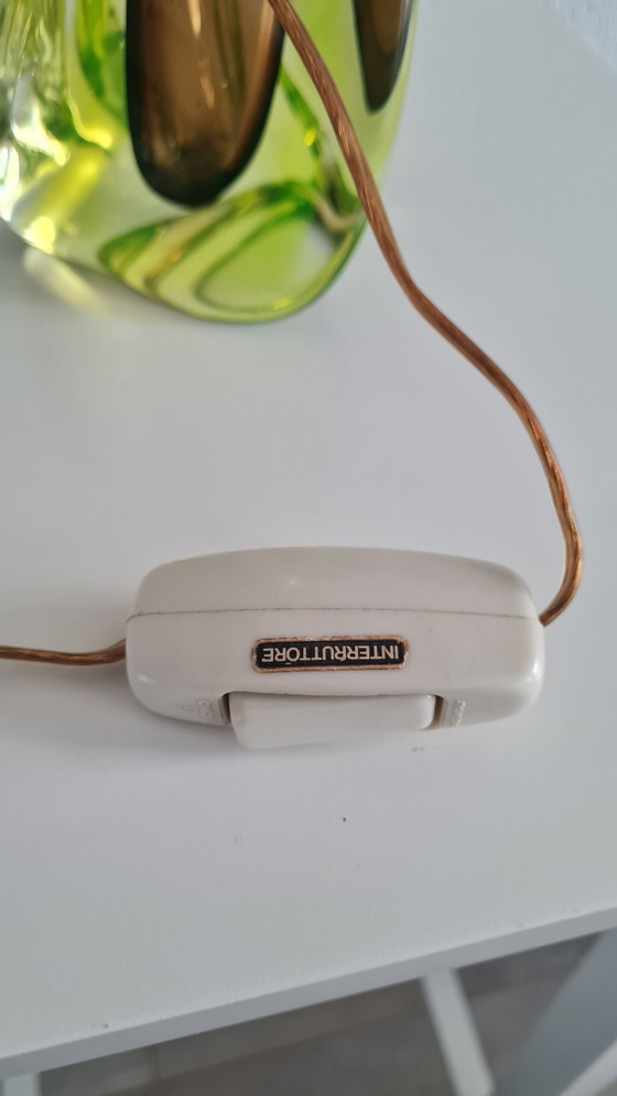 Image 1 of 1X Tafellampe Muranoglas Pietro Toso