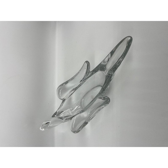 Image 1 of Vintage-Vogeltasche aus Kristall, 1970