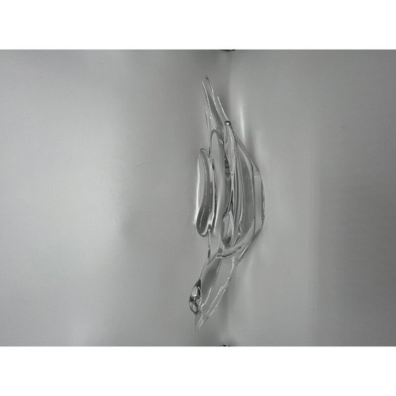 Image 1 of Vintage-Vogeltasche aus Kristall, 1970