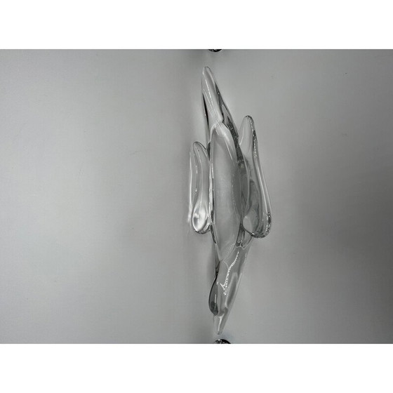 Image 1 of Vintage-Vogeltasche aus Kristall, 1970