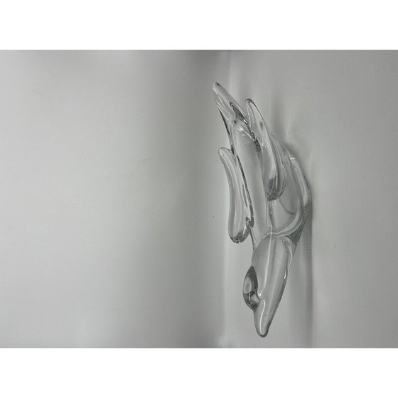 Image 1 of Vintage-Vogeltasche aus Kristall, 1970