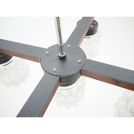 Image 1 of Vintage-Kronleuchter in perfektem Zustand, Tschechoslowakei 1960