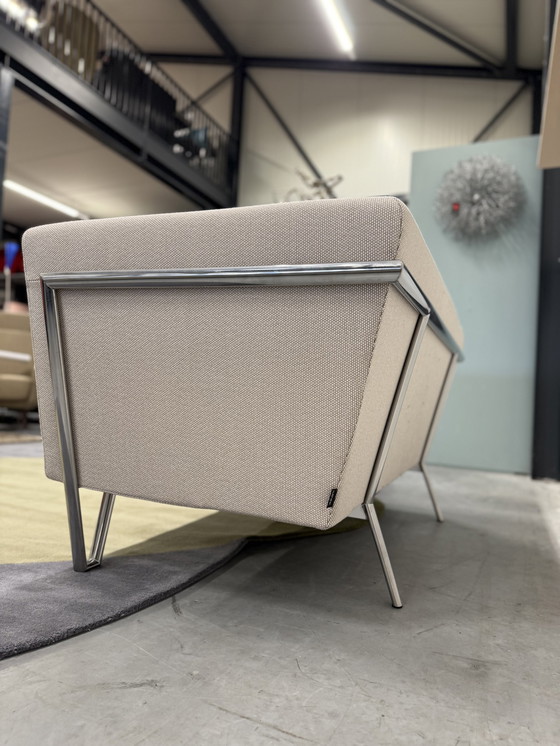 Image 1 of Harvink New Jazz Sofa 2 Sitzer Opera Stoff Macademia + Kissen